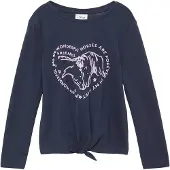 s.Oliver T-Shirt marine / lavande