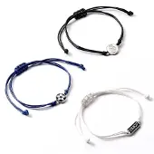 The Carat Shop Real Madrid set de 3 bracelets d'amitié One Size