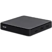 TVIP S-Box v.605se (8 Go, Android 8.0 (Oreo)), Boîtier de diffusion en continu, Noir