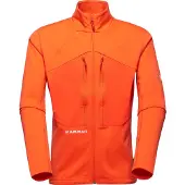 Mammut - Couche intermédiaire isolante et respirante - Eiger Nordwand Advanced ML Jacket Men Eiger Orange pour Homme en Nylon - Taille L