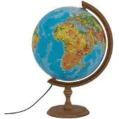 Zachem Globe 320 physiquement éclairé en bois. 2519 (32 cm)