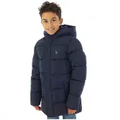 U.S. POLO ASSN. Manteau matelassé épais garçons - Navy Blazer