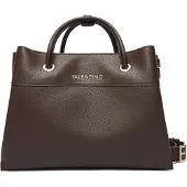 Valentino Sacs à main 'ALEXIA' brun foncé / or