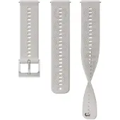 Suunto - 22 ATH6 Silicone Strap - S M (22 mm, Silicone), Sangles de montre, Gris