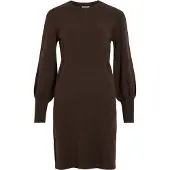 Vila Kerry Long Sleeve Dress Marron S Femme