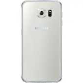 Samsung Coque arrière blanche pour Galaxy S6 Edge