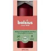 Bolsius Bougie ronde 120/58 Metallic Red