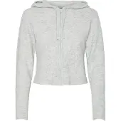 Pieces Cardigan 'PCRUNNI' gris chiné