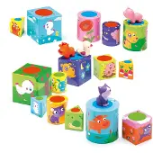 Djeco Collection de jeux classiques Ludanimo,