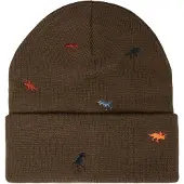s.Oliver Bonnet bleu marine / brun foncé / orange / rouge rouille