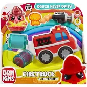 DohKins Jouet éducatif Firetruck &amp; Firefighter