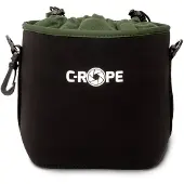 C-Rope CRP-CNB-M-BLK-2 étui et housse d'appareils photo Noir et Vert