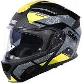 SMK-Link Gullwing Navigator Gris Jaune Casque Modulable Taille L