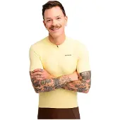Siroko Gm5 Terraquest Short Sleeve Jersey Jaune M Homme