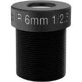 Axis - Objectif CCTV - 12,7 mm (1/2") - montage M12 - 6 mm - f/2.0 (pack de 4) - pour Q6010-E, Q6100-E 50 Hz