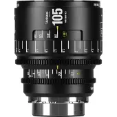 7artisans 105T21B-PL INF 105mm T2.1 INFINTE PL Mount (Black) (Arri PL, Monture L, Plein format), Objectif, Noir