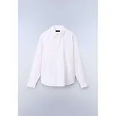 Napapijri Terra Oxford Long Sleeve Shirt Blanc 3XL Homme
