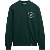 Superdry Sweat-shirt sapin / blanc cassé