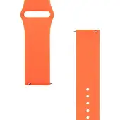 Tactical 22mm Silicone Watch Strap and Watch Band (22 mm, Silicone), Sangles de montre, Orange