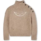 Zadig & Voltaire X60514 Sweatshirt Marron 10 Years Fille