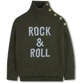 Zadig & Voltaire X60425 Sweatshirt Vert 8 Years Fille