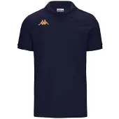 Kappa Gastio Short Sleeve Polo Bleu M Homme