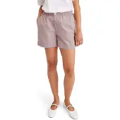 Dockers Pull-on Chino Shorts Purple L Femmes Purple Purple Purple L