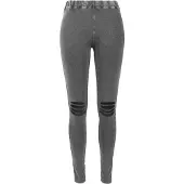 Urban Classics Leggings noir chiné