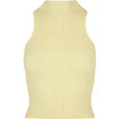 Urban Classics Tops en tricot jaune clair