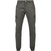 Urban Classics Pantalon cargo gris / gris foncé