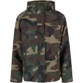 Brandit Veste mi-saison marron / kaki / vert foncé / noir