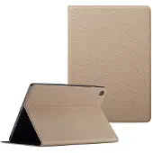 Selencia Coque tablette Riva pour Samsung Galaxy Tab A9 Plus - Beige