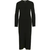 Vila Kerry Long Sleeve Long Dress Noir M Femme