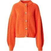 Mazine Cardigan rouge orangé