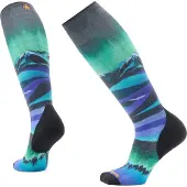 Smartwool Ski Targeted Cushion Compression Print Otc Socks Multicolore EU 34-37 Femme