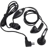 Doro 380091, Câble, Casque avec microphone, Noir
