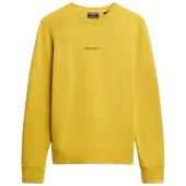 Superdry Micro Logo Sweatshirt Jaune 3XL Homme