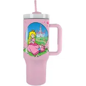 Pyramid Stainless Steel Super Mario Peach Tumbler 1130ml Rose