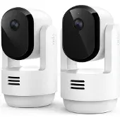 Arlo Essential 3 2K Pan-Tilt-Zoom Indoor Security Camera, IP Security Camera, Indoor, Cable, Auto Pan, Ceiling/Table, White