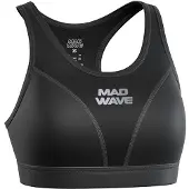 Mad Wave Rival Sports Top Noir 2XS Femme
