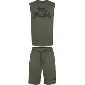 Lonsdale Survêtement 'Allanton' olive / noir