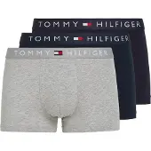 Tommy Hilfiger Underwear Boxers gris chiné / rouge / noir / blanc