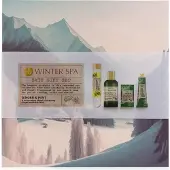 Accentra Set de soins WINTER SPA en coffret cadeau, parfum : Ginger & Mint (Set soin du corps)