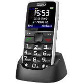 Aligator Téléphone portable A675 Senior - blanc