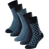 Schiesser Chaussettes 'Bluebird' bleu clair / bleu foncé