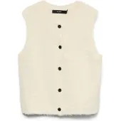 Vero Moda Pull VMNOVAH  femmes - Beige - EU M