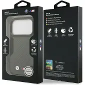 BMW M Aramidic Lining Magsafe Iphone 17 Pro Phone Case Noir
