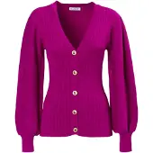 Influencer Cardigan fuchsia