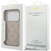 GUESS 4g Classic Iphone 17 Pro Phone Case Rose