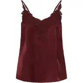 Cream Haut 'Anna' bordeaux